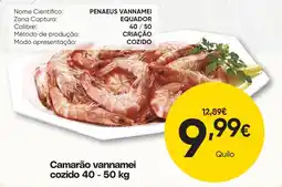 Froiz Camarão vannamei cozido promoção