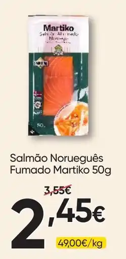 Froiz Salmão Norueguês Fumado Martiko promoção