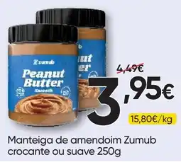 Froiz Manteiga de amendoim Zumub promoção