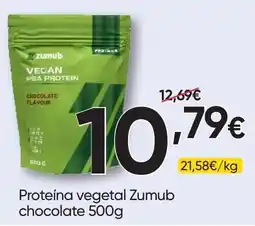 Froiz Proteína vegetal Zumub chocolate promoção
