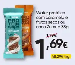Froiz Wafer protéico Zumub promoção