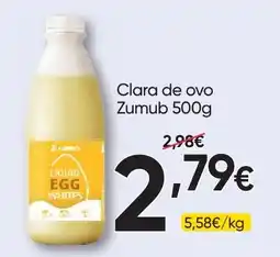 Froiz Clara de ovo Zumub promoção