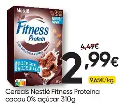 Froiz Cereais Nestlé Fitness Proteína cacau 0% açúcar promoção