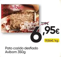 Froiz Pato cozido desfiado Avibom promoção