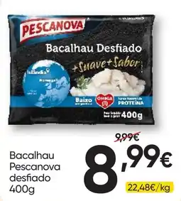 Froiz Bacalhau Pescanova desfiado promoção