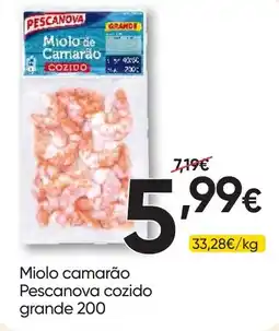 Froiz Miolo camarão pescanova cozido grande promoção