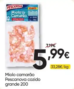 Froiz miolo camarão pescanova cozido grande promoção