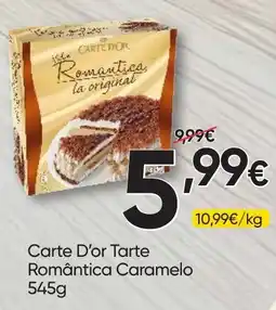 Froiz Carte D'or tarte romântica caramelo promoção