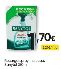 Froiz Recarga spray multiusos Sanytol promoção