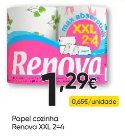 Froiz Papel cozinha Renova XXL 2=4 promoção
