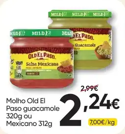 Froiz Molho old el paso guacamole ou mexicano promoção