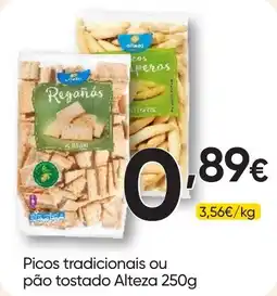Froiz Picos tradicionais ou pão tostado alteza promoção