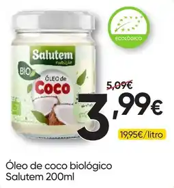 Froiz Óleo de coco biológico Salutem promoção