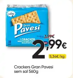 Froiz Crackers gran pavesi sem sal promoção