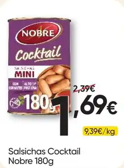 Froiz Salsichas cocktail nobre promoção