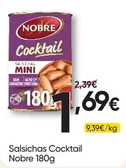 Froiz Salsichas cocktail nobre promoção