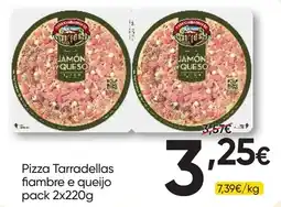 Froiz Pizza Tarradellas fiambre e queijo promoção