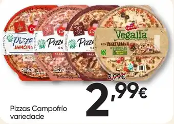 Pizzas Campofrio variedade