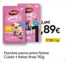 Froiz Fiambre perna extra nobre cuida-t fatias finas promoção