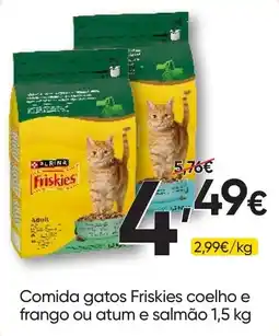 Froiz Comida gatos Friskies coelho e frango ou atum e salmão promoção