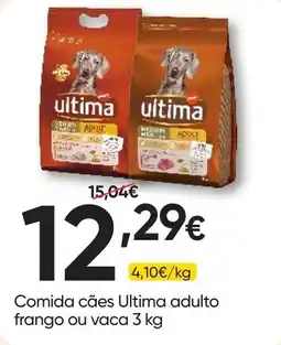 Froiz comida cães ultima adulto frango ou vaca promoção