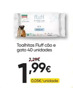 Froiz Toalhitas fluff cão e gato promoção
