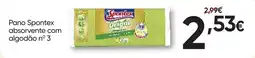 Froiz Pano spontex absorvente com algodão n° 3 promoção