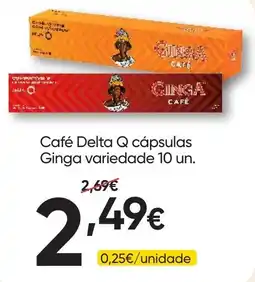 Froiz Café Delta Q cápsulas Ginga variedade promoção