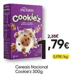 Froiz Cereais Nacional Cookie'z promoção