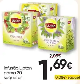 Froiz Infusão Lipton gama 20 saquetas promoção