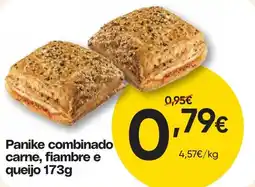 Froiz Panike combinado carne, fiambre e queijo promoção