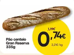 Froiz Pão centeio Gran Reserva promoção