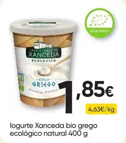 Froiz Logurte xanceda bio grego ecologico natural promoção