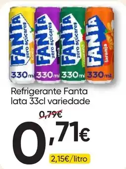 Froiz Refrigerante Fanta lata variedade promoção