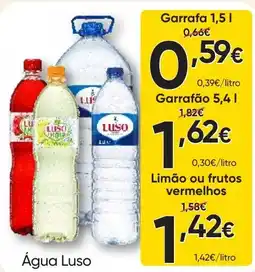 Froiz Água Luso promoção