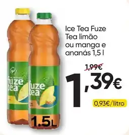 Froiz Ice Tea Fuze Tea limão ou manga e ananás promoção