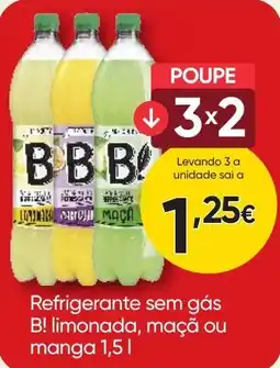 Froiz Refrigerante sem gás B! limonada, maçã ou manga promoção