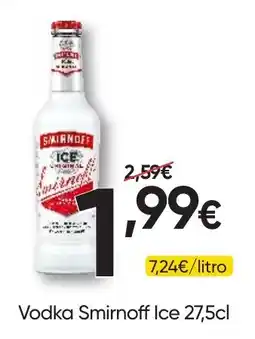 Froiz Vodka Smirnoff Ice promoção