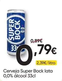 Froiz Cerveja Super Bock lata promoção
