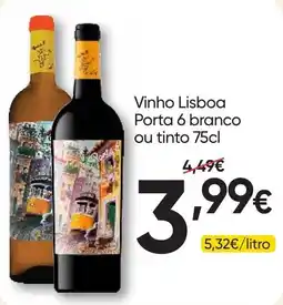 Froiz Vinho lisboa porta 6 branco ou tinto promoção