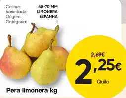 Froiz Pera limonera promoção