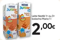 Froiz Leite Nestlé 1+ ou 3+ bolacha Maria 1l promoção
