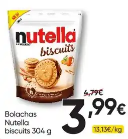 Froiz Bolachas Nutella biscuits promoção