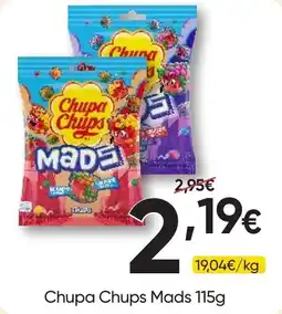 Froiz Chupa Chups Mads promoção
