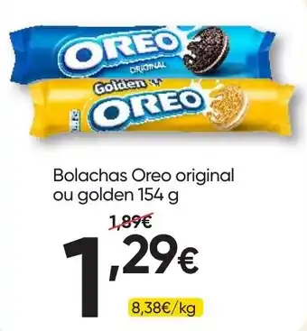 Bolachas Oreo original ou golden