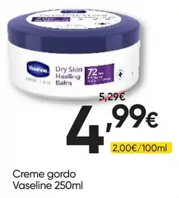 Froiz Creme gordo Vaseline promoção