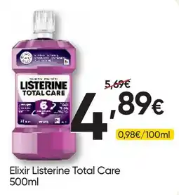 Froiz Elixir Listerine Total Care promoção