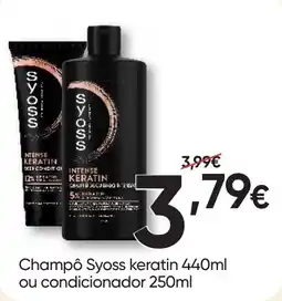 Froiz Champô Syoss keratin promoção