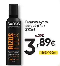 Froiz Syoss espuma caracóis flex promoção