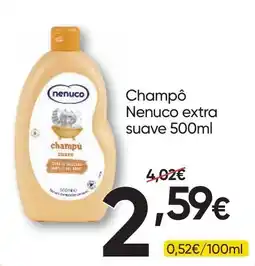 Froiz Champô Nenuco extra suave promoção